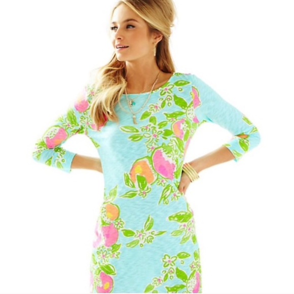 Lilly Pulitzer Dresses & Skirts - Lilly Pulitzer Marlowe Boatneck T-Shirt Dress XS summer beach vacation